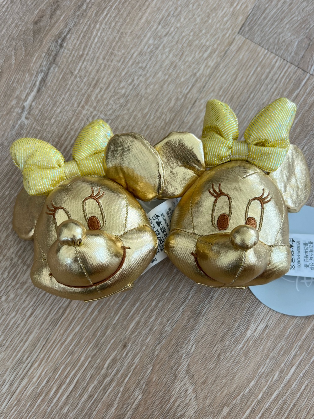 Disney Gold Minnie Plush for create your headband